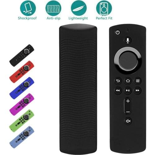 Remote Control Case for Amazon Fire TV Stick 4K / Fi Compatible With All-New 2nd Gen Alexa Voice Anti Slip Accessories Case
