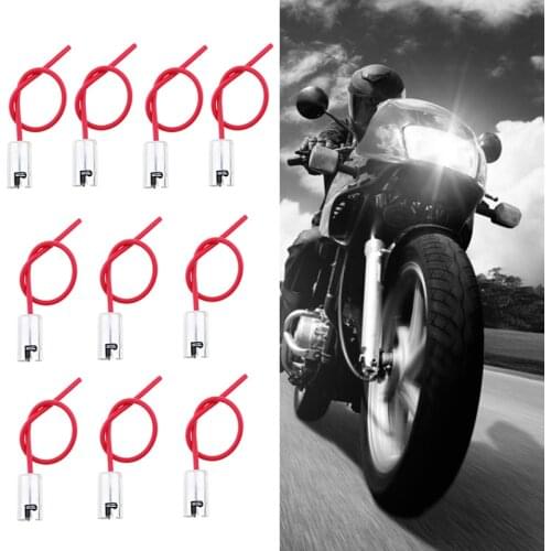 10 Pcs BA9S Bulbs Socket Round 5.9'' Light Bulb Socket Holder For Car Truck SUV License Plate Light Bulb Auto Lamp Marker Light