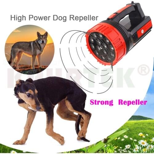 Strong High Power 14 Heads Array Ultrasonic Dog Cat Chaser Stops Aminal Attacks Deterrent Dog Repeller 15-28nf
