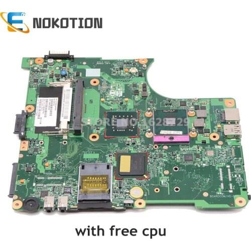 NOKOTION V000138420 PN 1310A2184504 Mainboard For Toshiba Satellite L300 Laptop Motherboard GM45 GL40 DDR2 Free Cpu