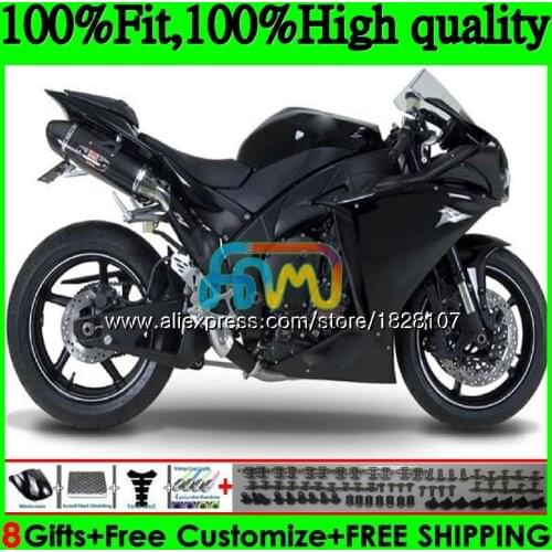 OEM Injection For YAMAHA YZF 1000 R 1 YZFR1 13 14 124BS.17 YZF-1000 YZF R1 1000CC Flat black YZF1000 YZF-R1 2013 2014 Fairing