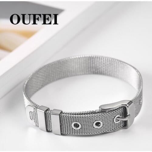 OUFEI Bracelet Stainless Steel Ladies Bracelet Bracelet Hollow Stainless Steel Accessories Women Fashion Jewelry Batch