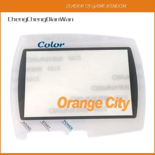 1pcs Plastic Planet Cover lens for BANDAI Wonderswan WSC Protector screen lens with double side tape