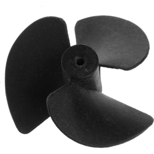Drop Ship&Wholesale Plastic 3-Vane Propeller Paddle 40mm Diameter DIY RC Model Toy Marine Boat Mar28