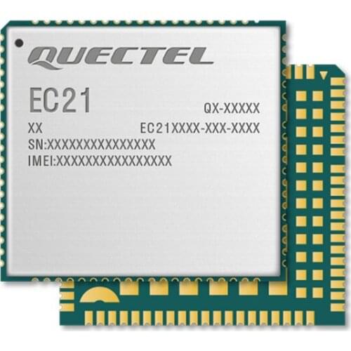 Quectel EC21-AUT EC21AUTFB-512-STD LCC SMT LTE 4G FDD-LTE/TDD-LTD Cat1 B1/B3/B5/B7/B28 100% New&Original EC21AUTFB
