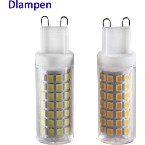 Lampada led corn bulb G9 110v 220v super 5w candle spotlight dimmable Chandelier 360 degree lighting dimmer energy saving lamps
