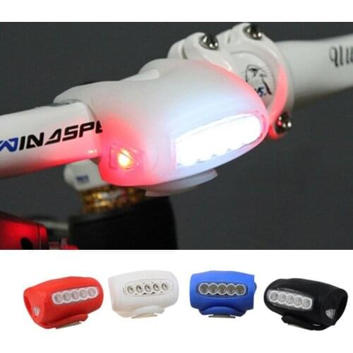 Waterproof Bicycle Light 7 LED Rear Front Bike Light Safety Warning Road MTB Mountain Tail Lamp Cycling Headlight