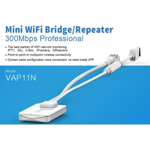 VONETS VAP11N-300 MINI300 300mbps wireless wifi repeater wifi bridge network router for ip camera TVBOX