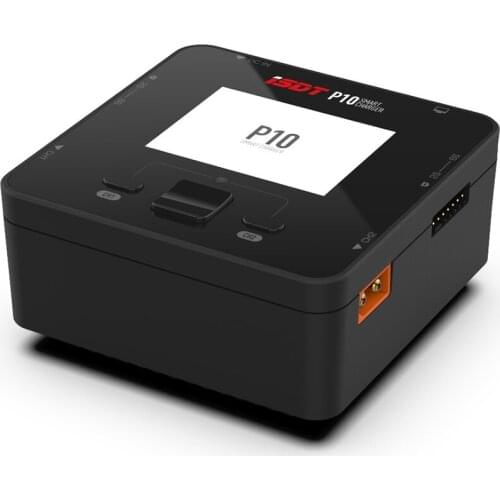 ISDT P10 250WX2 10AX2 DC Dual Channel 1-6S Lipo Battery 400W/16A Smart Balance Charger for RC Model FPV Drone Batteries