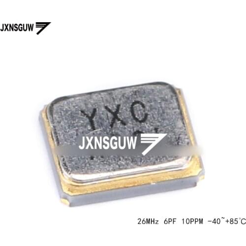 10PCS 2016 SMD passive crystal oscillator/YSX211SL 26MHz 6PF 10PPM X201626MIB4SI 4 foot