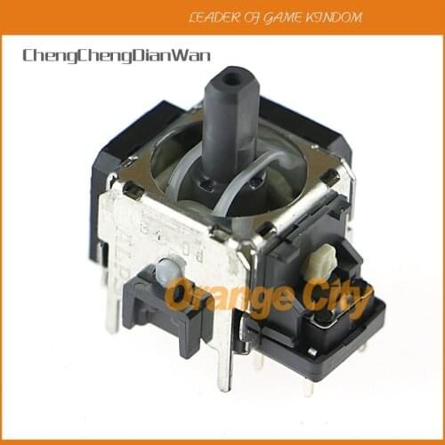 10pcs/lot original new 3Pin 3D Handle analog Joystick button for ps4 original nonVibration ALPS joystick controller