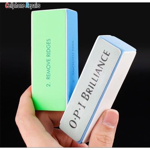 5pcs polishing block Sponge sandpaper Double sided grinding Mirror polishing board Sandpaper hand grinding tool case polishing