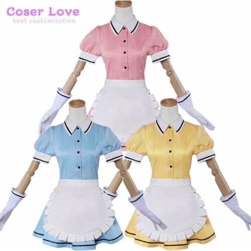 Blend S Sakuranomiya Maika Hinata Kaho Hoshikawa Mafuyu Cosplay Costume Halloween Christmas CostumeEW110717