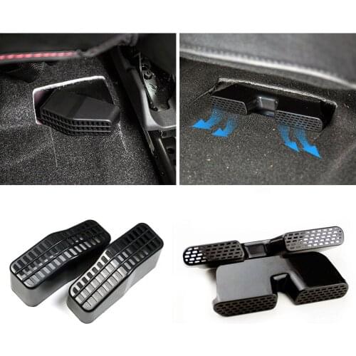 For Honda Jazz Fit 2015-2021 Under Seat AC Heat Floor Air Conditioner Vent Outlet Grille Protective Cover Car Interior Trim