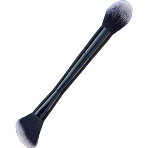 Double Ended Makeup Brushes Face Brush Repair Brush Contour Brush for Liquid Cream Powder Face Beauty Cosmetic Tools