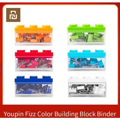 Youpin Fizz 19mm 24pcs metal dovetail clip/color longtail clip/small bill phoenix clip/office supplies