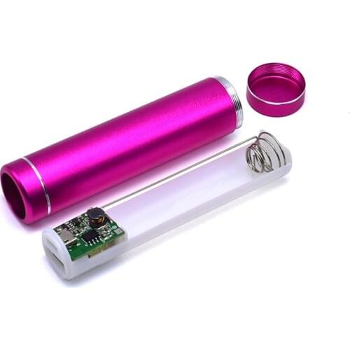 Multicolor Portable Power Bank Case DIY 1x18650 Powerbank Box Shell Battery Holder With USB Charging Port