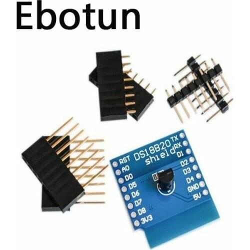 For DS18B20 temperature sensor module measurement module for WEMOS D1 mini WIFI extension board learning board