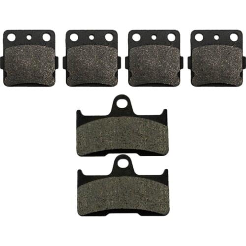 Motorcycle Front and Rear Brake Pads for YAMAHA Grizzly YFM660 YFM660FA YFM 660 Hunter 2002-2008