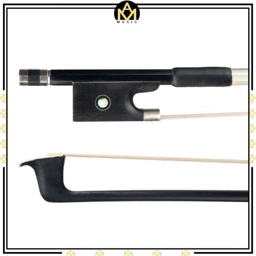 4/4 New Violin Bow Carbon Fiber Violin Bow For 4/4 Violin Ebony Frog For Beginner And Students Violin Parts Accessories