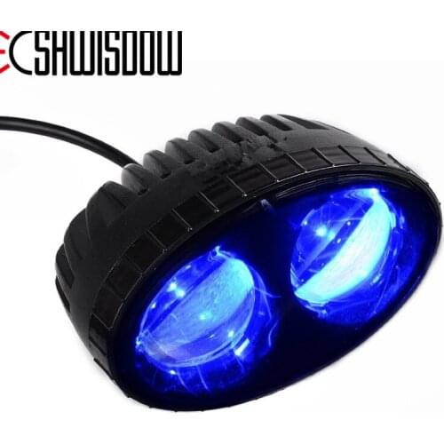 New 10W Oval Shape Durable Safety Driving Work Light Spot Warning Emergency Work Lamp LED Forklift Light For Truck Industrial