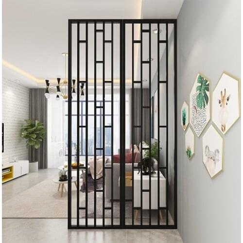 Stainless Steel Screen Partition Home Entrance Door To Block The Living Room Decoration Entrance