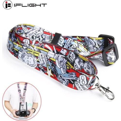 IFlight 25x500mm Adjustable Transmitter/ Remote Controller Neck RC Strap Belt for DJI FPV Drone Remote Control
