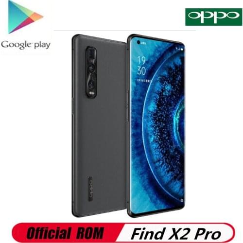 Stock Oppo Find X2 Pro 5G Telephone Mobile 6.7" 120HZ 3K Full Screen 48.0MP+48.0MP+32.0MP+13.0MP 65W Super Charger OTG 5G Phone
