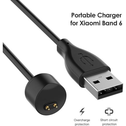 USB Charging Cable For Xiaomi Mi Band 6 5 Smart Wristband USB Charger Cradle Fast Charging Power Cable For xiaomi Miband 5 6