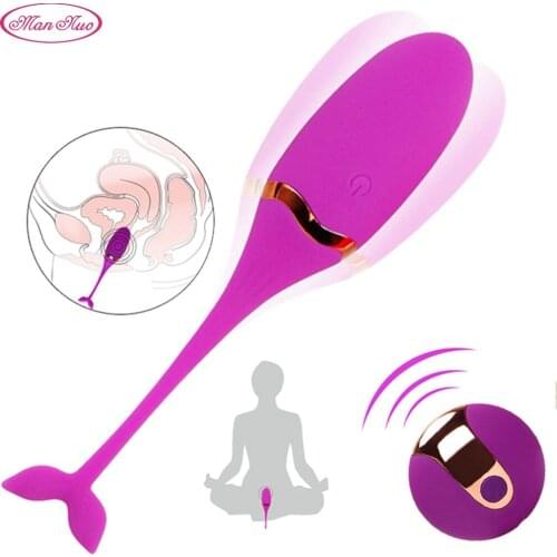 Man Nuo Vibrators Sex Toys for Woman Remote Control Vibratting Bullet Jumping Egg Multi-Speed Clitoral Massager Sex Products