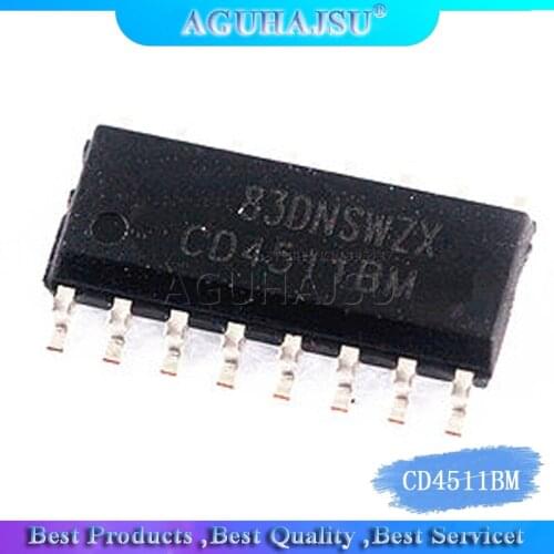 10pcs/lot CD4511BM SOP16 CD4511BM96 SOP CD4511 SMD