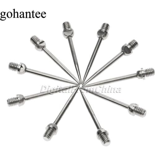 High Quality 10Pcs Professional Harrows Darts Steel Tips Conversion Dart Tip Points Flights Shafts Silver 3.5cm Dart Accessories