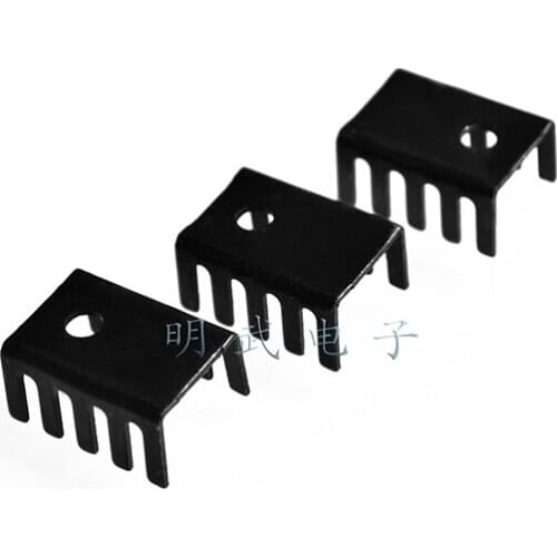 10PCS 718 Heat Sink 15*10*20MM TO220 Triode Special Radiator Such As Aluminum Alloy
