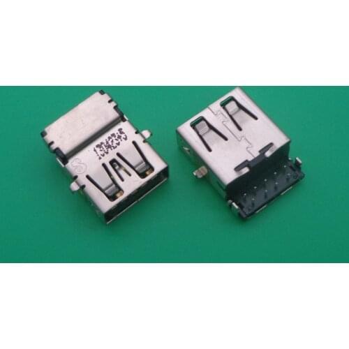 2pcs USB 3.0 jack connector female socket for ASUS/Lenovo/HP/Samsung/Sony/Toshiba/Laptop