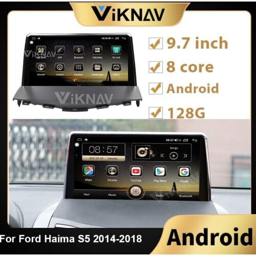 Android Car radio for Ford Haima S5 2014 2015 2016 2017 2018 car stereo receiver head unit 2 Din GPS navi DVD multimedia player