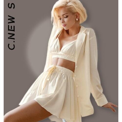 Женские комплекты для сна C.NEW S China At AliExpress