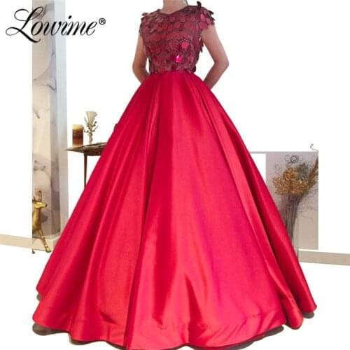 Elegant Sequined Evening Dresses Formal Satin Party Dress 2019 Custom Made Robe De Soriee Long Prom Gowns Vestidos Short Sleeves