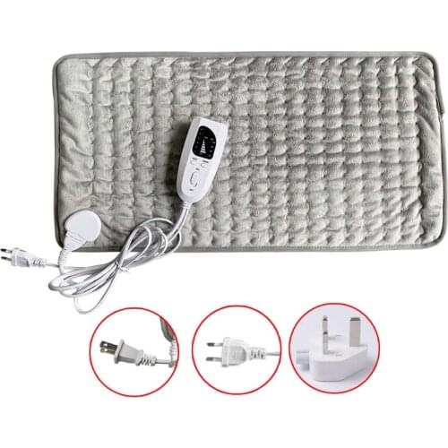 Electric Heating Pad Blanket for Back Pain Relief with Timer 6 Heat Settings Heated Pad Auto Off Body Warmer