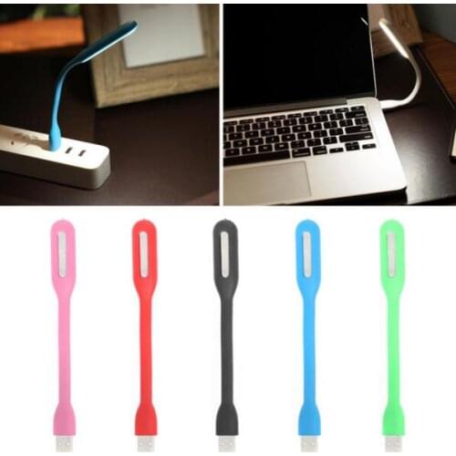Hot Flexible Xiaomi USB Power LED Lamp Portable Reading Lights USB LED Lights For Power Bank Computer PC Laptop Notebook Desktop
