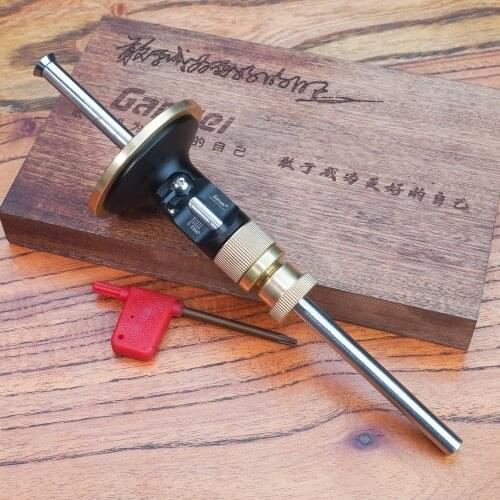 European Style Scribe 0.2mm Precision Fine-Tuning Blade Scribing Tools Measuring Gauge Carpentry Woodworking Tools