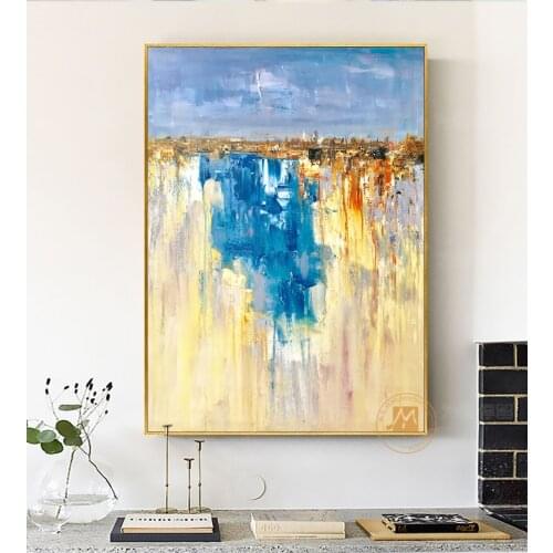 Oil painting on canvas handmade landscape famous artwork canvas pictures for living room Decorative Art modern large piece decor