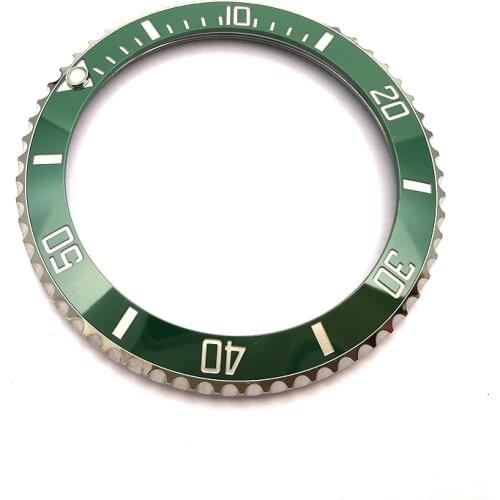 Ceramic Green Watch Bezels With Insert For Rolex Watches Submariner 116610LV, Watch Parts, On Top Quality