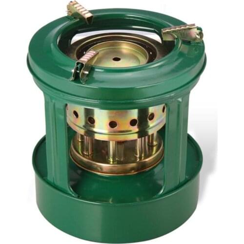 Kerosene Heater Handy Portable Camping Stove Heater Outdoor 8 Wicks Kerosene Removable Picnic Cooking Stove Equipment for Picnic