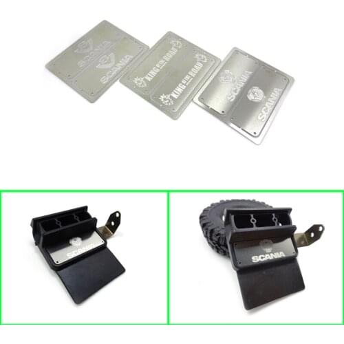 Original Taillight Decoration Patch for 1/14 Tamiya RC Truck Trailer Tipper Scania R730 620 470 Car Diy Parts