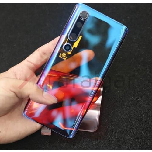 For Xiaomi Mi10 Mi 10 5G Battery Cover Back Glass Panel Rear Housing Door Case Modification For Xiaomi Mi10 Battery Cover