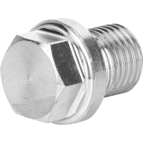 Sensor Blanking Plug Cap Oxygen Sensor Exhaust Plug Cap with Gasket Set Replacement M12x1.25mm/0.05in TK‑CGQ144 TK‑CGQ144