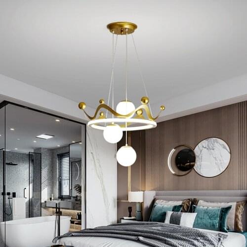 Nordic kids bedroom decor led lights for room indoor chandelier lighting chandeliers ceiling lamps for living room decoration