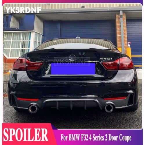 M4 Style ABS Rear Roof Spoiler Trunk Lip Wing For BMW F32 4 Series 2 Door Coupe F32 2014 2015 2016 - UP 420i 428i 430i