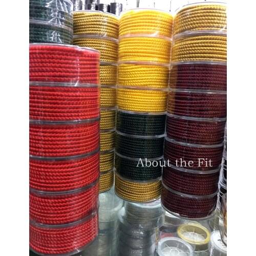 About the Fit 3.0mm 12m/roll Jewelry Thread Clothing Accessories Handcraft Beading Cord Wholesale Retail Rope For Jewelry Making