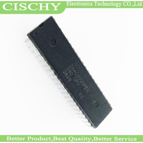 1pcs/lot Z84C0020PEC Z80CPU Z80-CPU Z80 CPU DIP-40